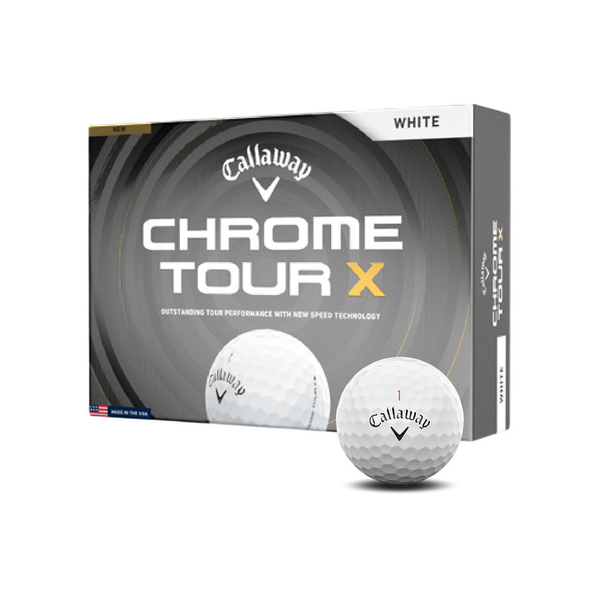 Callaway Chrome Tour X Balls [WHITE][DOZEN]