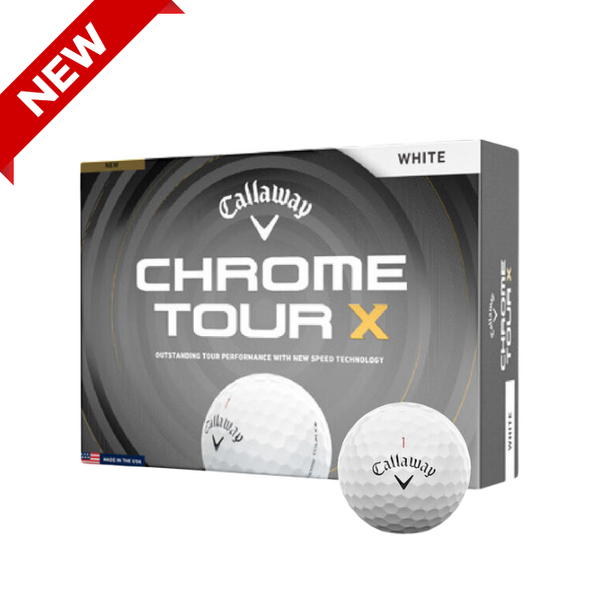 Callaway Chrome Tour X Balls [WHITE][DOZEN]