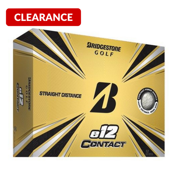 Bridgestone e12 Contact Golf Balls - White