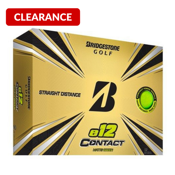 Bridgestone e12 Contact Golf Balls - Green