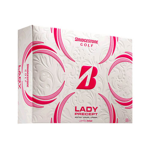 Bridgestone 2021 Lady Precept Golf Balls [Colour: Pink]