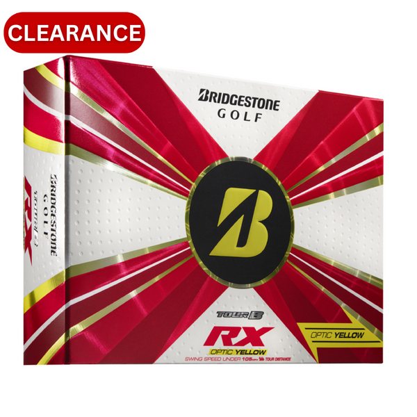 Bridgestone Tour B RX Golf Balls Yellow