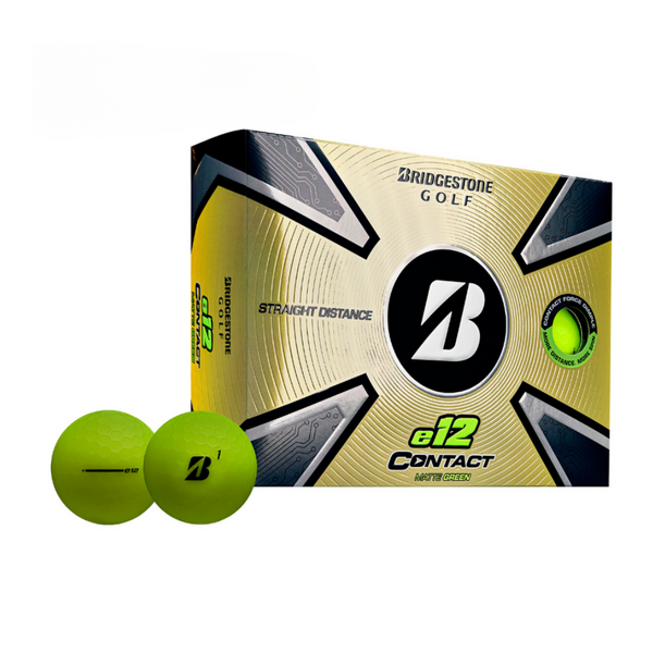 Bridgestone e12 Contact Golf Balls - Green