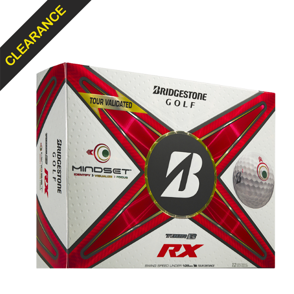 Bridgestone Tour B RX MindSet Golf Balls [WHITE]