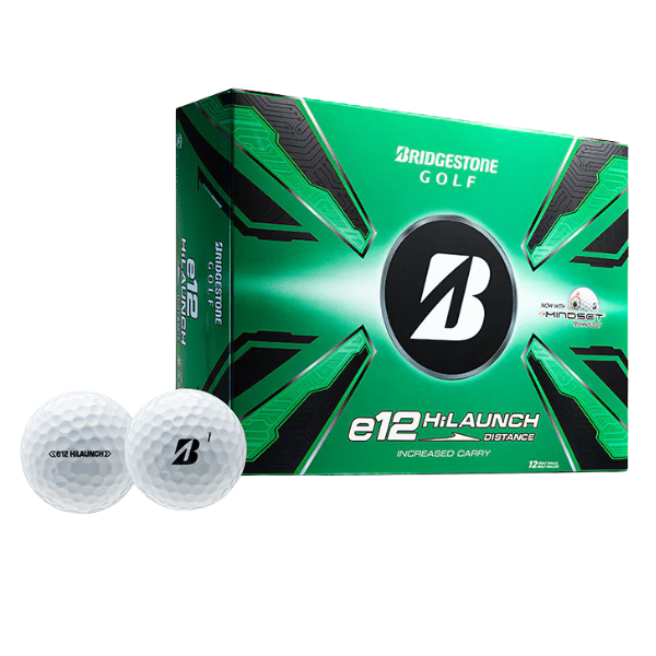 Bridgestone E12 HILAUNCH Golf Balls [2025][WHITE][DOZEN]