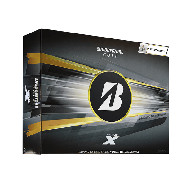 Bridgestone Tour B X MindSet Balls [WHITE][DOZEN]