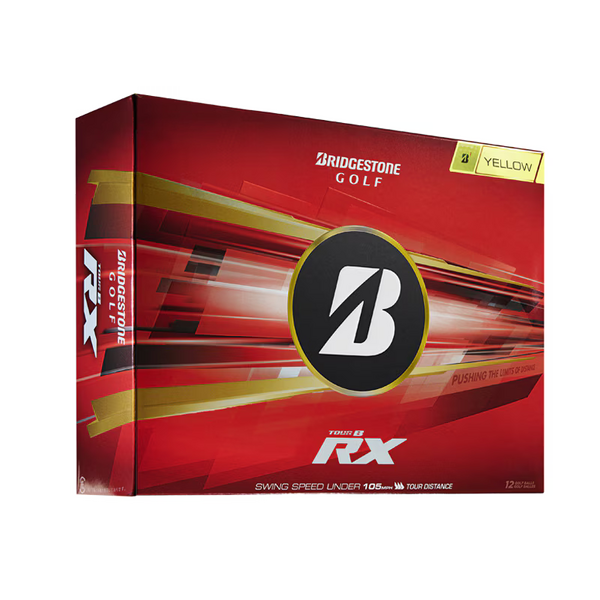 Bridgestone Tour B RX Balls [YELLOW][DOZEN]