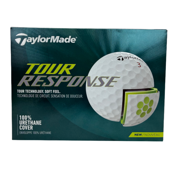 TaylorMade Tour Response Golf Balls [WHITE][DOZEN]