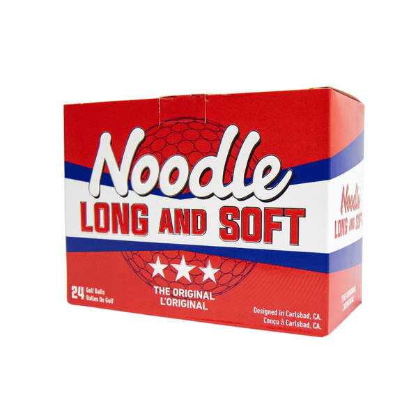 Noodle Long and Soft Golf Balls - 2 Dozen