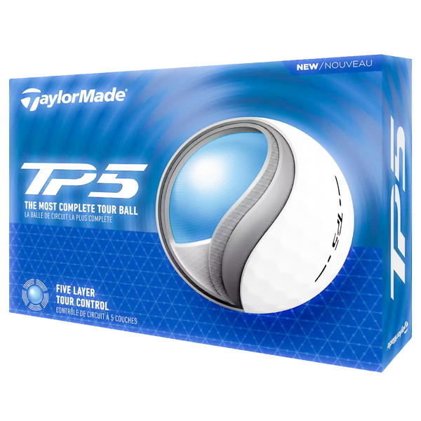 TaylorMade TP5 Golf Balls [WHITE]