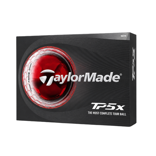 TaylorMade TP5X Golf Balls [WHITE][DOZEN]