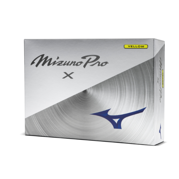 Mizuno Pro X Golf Balls [2025][YELLOW][DOZEN]