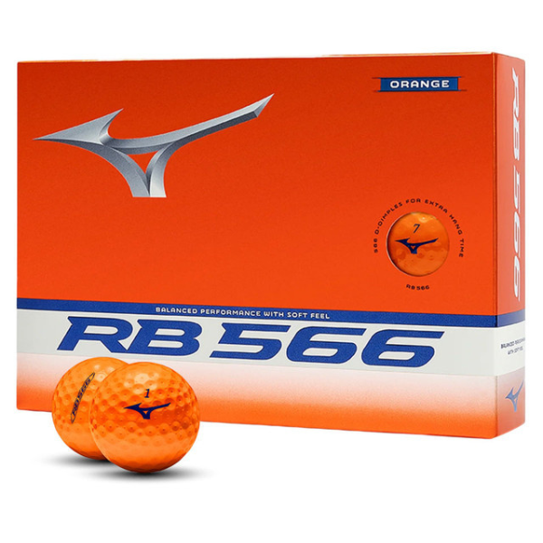 Mizuno RB566 Golf Balls [ORANGE][DOZEN]
