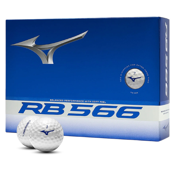 Mizuno RB566 Golf Balls [WHITE][DOZEN]