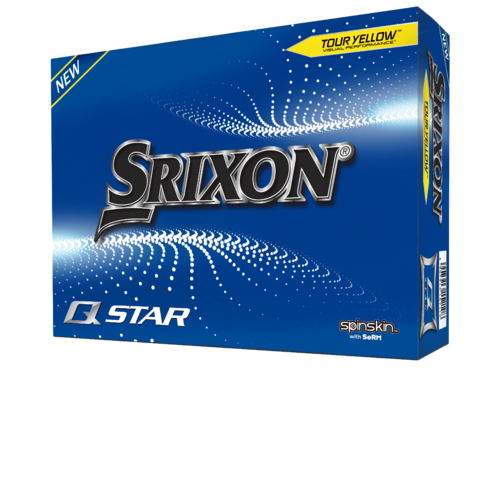 Srixon Q-Star 2021 Golf Balls Yellow