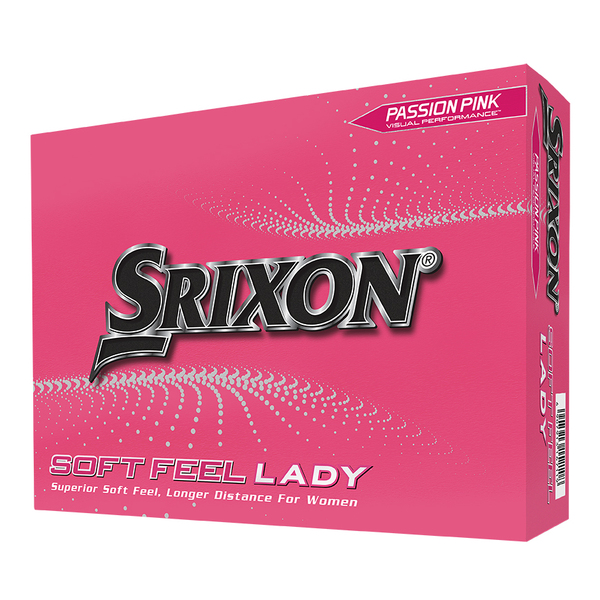 Srixon Soft Feel Lady Golf Balls [PINK]