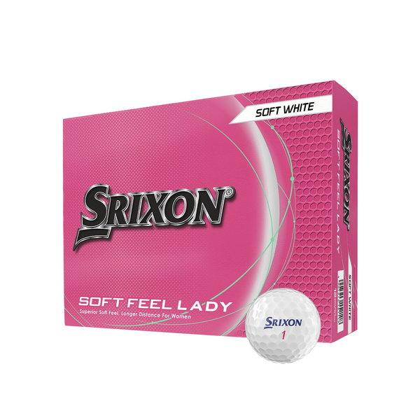 Srixon Soft Feel Lady Golf Balls [2025][WHITE][DOZEN]