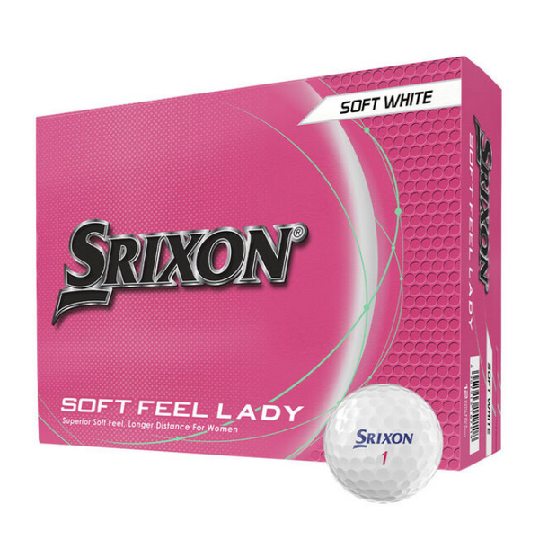 Srixon Soft Feel Lady Golf Balls [2025][WHITE][DOZEN]
