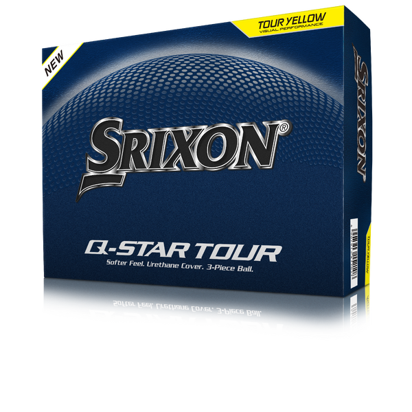 Srixon Q-Star Tour Golf Balls [YELLOW][DOZEN]