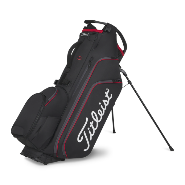 Titleist Hybrid 14 Stand Bag [BLK/BLK/RED]