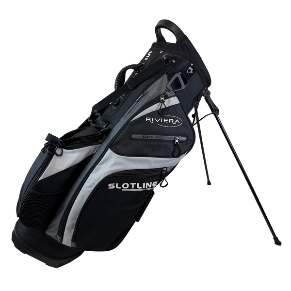Slotline Riviera 4.0 Stand Bag [BLK/GRY/SIL]