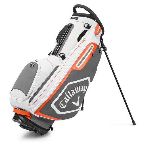 Callaway Chev 5 Stand Bag - White