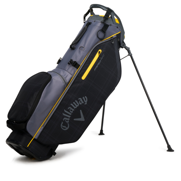 Callaway Fairway C Stand Bag [GRAPH/BLK PLAID/GLDN]