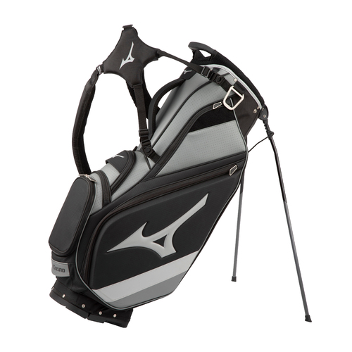 Mizuno Tour Stand Bag - Black Grey
