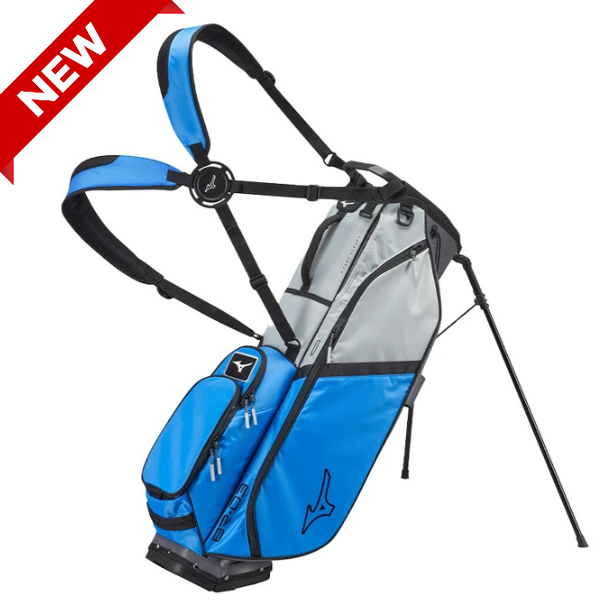 Mizuno BR-D3 Stand Bag [BLU/GRY]