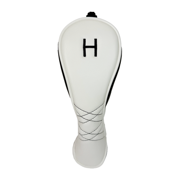 Brosnan Riviera Deluxe Hybrid Headcover [WHT/BLK]