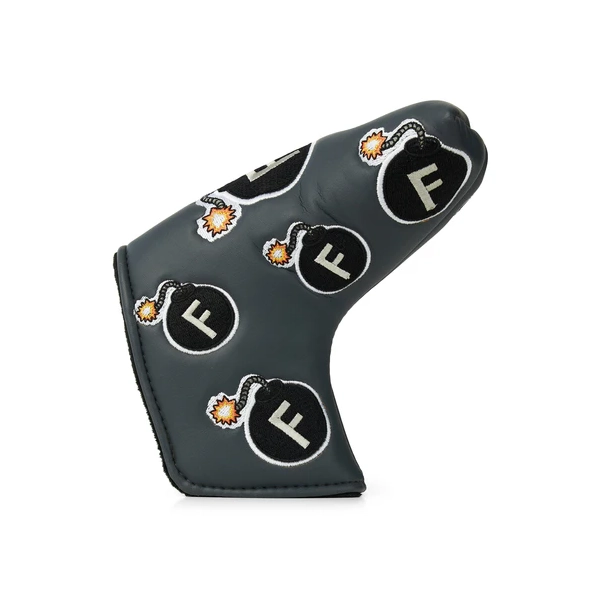 GF F-Bomb Blade Putter Head Cover [CHARCOAL]