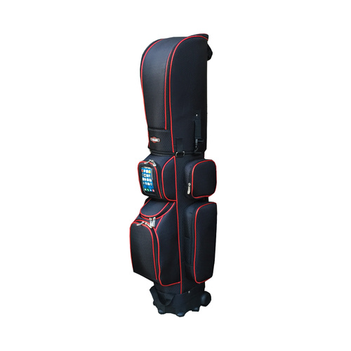 Slotline Hi Roller Wheelie Golf Travel Bag - Red