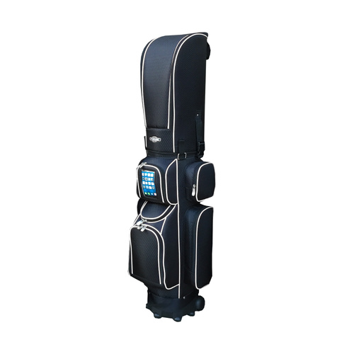 Slotline Hi Roller Wheelie Golf Travel Bag - White
