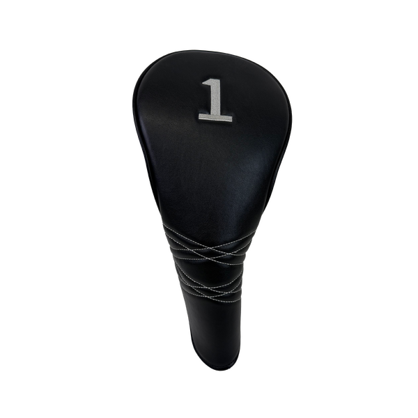 Brosnan Riviera Deluxe Driver Headcover [BLK/SIL]