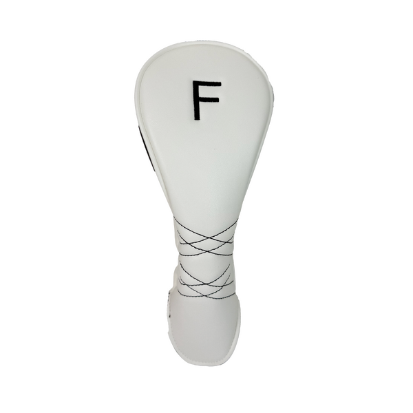 Brosnan Riviera Deluxe Fairway Headcover [WHT/BLK]