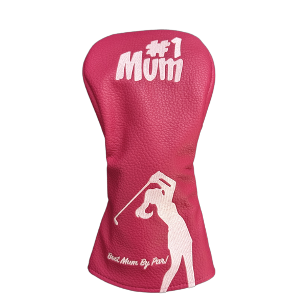 CMC #1 Mum By Par Driver Head Cover [RED]