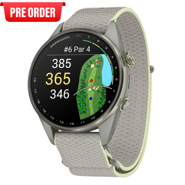 Garmin Approach S72 GPS Watch [SLV/CITRON][47 MM]