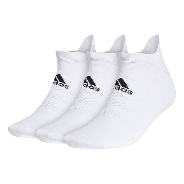Adidas 3PK Men's Ankle Socks [WHITE][Size: 9-12]