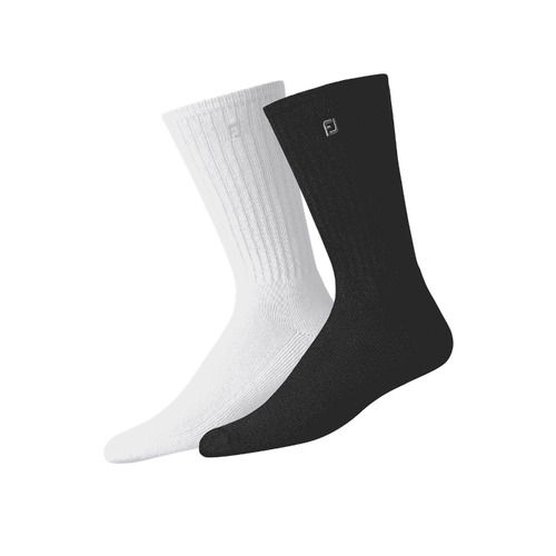 FootJoy ComfortSof Crew Socks [White]
