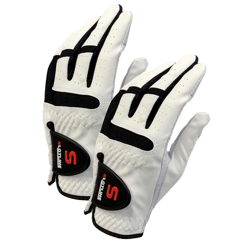 Slotline Tour Leather Golf Glove - Buy 1, Get 1 Free [Hand: Ladies Left] [Size: Medium]
