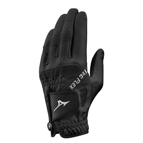 Mizuno Tecflex II Golf Glove - Black [Mens Left][Small]