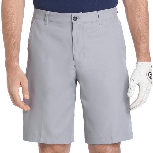 IZOD Classic Fit Shorts - Silver Nikel [Size:30]