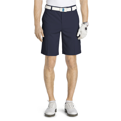 IZOD Micro Straight Fit Flex Point Short - Peacoat