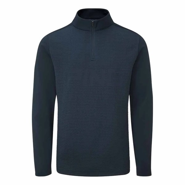 PING Faron Quarter Zip Men's Top [NAVY][M]
