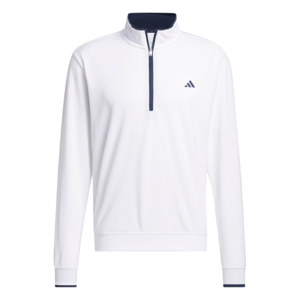 Adidas Lightweight Half-Zip Men's Pullover [WHITE][XL]