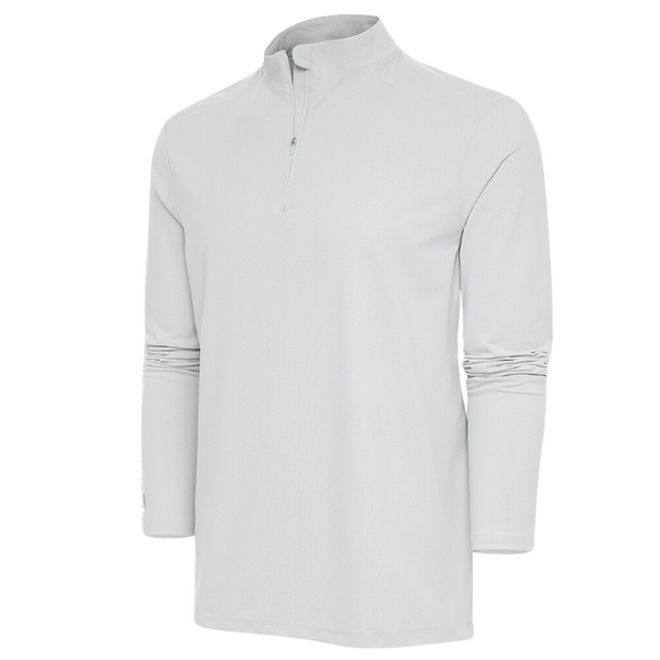 Antigua Swing Set Quarter Zip Pullover [LT GREY][M]