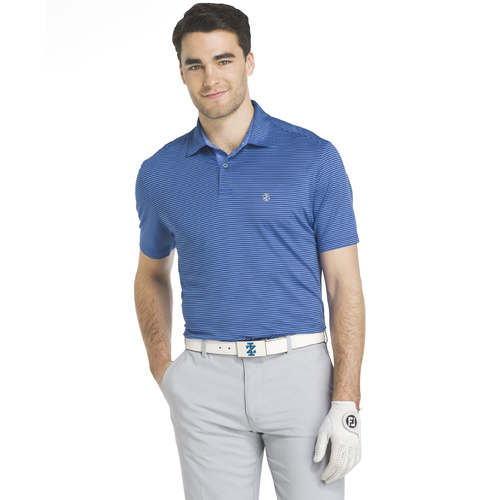 IZOD SS Greenie Feed Strip Jersey - Club Blue [Size: Small]