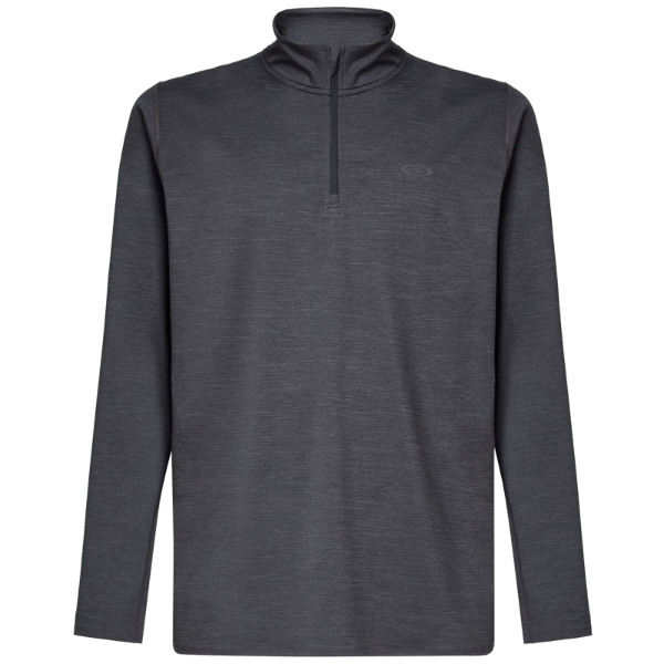 Oakley Gravity Range Men's Quarter Zip [BLACK HTHR][S]
