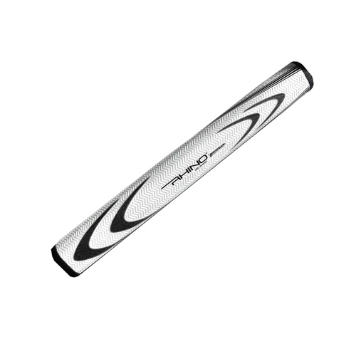 Rhino Mid Putter Grip - White/Black