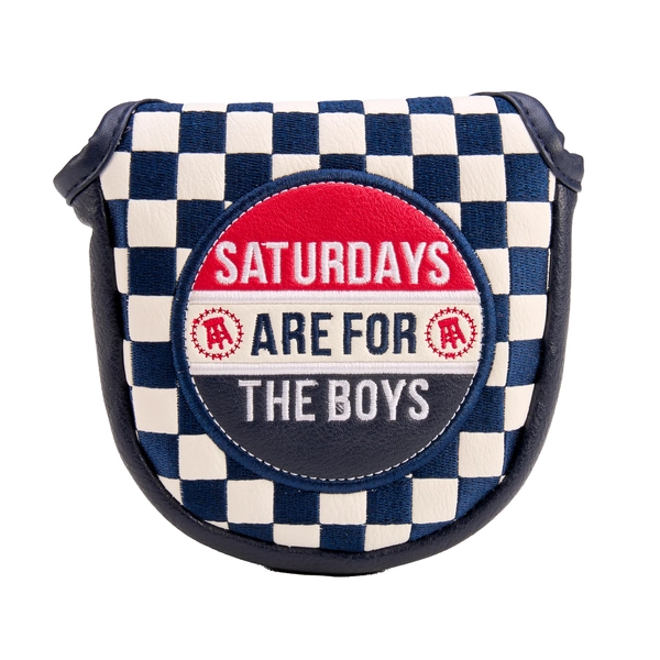 Barstool Sports SAFTB Mallet Putter Head Cover [NVY/WHT/RED]